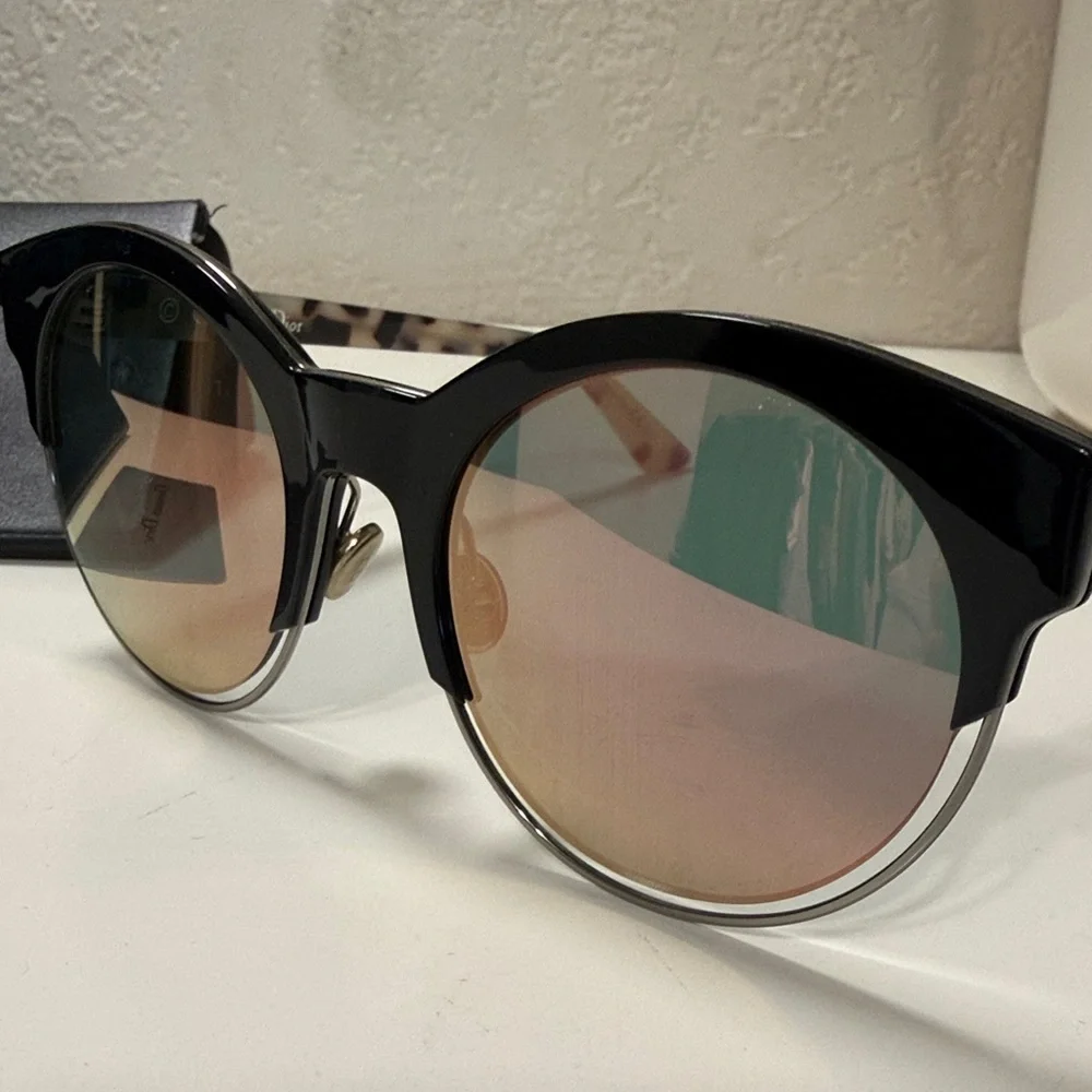 Dior Women's Sideral 53mm Sunglasses Rose Gold Lens